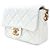 Chanel La mia mini borsa a tracolla decorata con perle perfette Bianco - vista 2