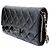 Chanel Mini Crossbody WOC in Caviar Nero - vista 2