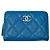 Chanel Tarjetero Caviar Azul