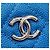 Chanel Tarjetero Caviar Azul - vista 6
