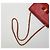 Salvatore Ferragamo Borsa a tracolla Genius Chain Rosso - vista 5