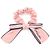 Chanel Scrunchie de cinta de seda para mujer, diadema de temporada Roja