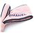 Chanel Scrunchie de cinta de seda para mujer, diadema de temporada Roja - vista 4