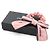 Chanel Scrunchie de cinta de seda para mujer, diadema de temporada Roja - vista 6