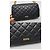 Moschino Borsa a tracolla con catena dorata Nero - vista 6