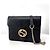Gucci Bolso bandolera de cadena entrelazada Negro - Ansicht 2