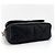 Prada Bolsa de ombro acolchoada com corrente Crossbody Black Preto - vista 10