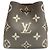 Louis Vuitton Bolsa Tote Monogram Empreinte NeoNoe MM Cream Bolsa de Ombro Branco - vista 4