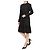 Gucci Vestido de seda con lunares Negro - vista 7