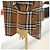 Burberry Verifica Camicia da Donna Marrone IVERY Classic Luxury Gift - vista 9