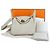 Hermès Borsa Tote Lindy Crossbody Bianco - vista 6
