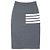 Thom Browne Merino Wool Pencil Skirt Link Stitch