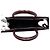 Givenchy Piccola borsa tote e borsa a tracolla Leather Horizon Crossbody Bordeaux - vista 5