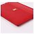 Burberry Roter Unisex-Kartenhalter mit TB-Logo, vergoldet - Ansicht 9