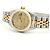 Rolex Datejust Small Ladies' Combi Aftersetting Diamond Uhr Golden - Ansicht 20