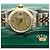 Rolex Datejust Small Ladies' Combi Aftersetting Diamond Uhr Golden - Ansicht 25