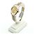 Rolex Datejust Small Ladies' Combi Aftersetting Diamond Uhr Golden - Ansicht 4