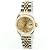 Rolex Datejust Small Ladies' Combi Aftersetting Diamond Uhr Golden - Ansicht 8