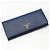 Prada Cartera Larga de Saffiano Azul con Logo Dorado - vista 3
