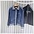 Céline Leichte Nylon-Bomberjacke Blau - Ansicht 2