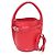 Céline Borsa Tote Nano Bucket e Borsa a Spalla Rosso - vista 10