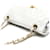 Chanel Lammleder Classic Medium Silber  - Ansicht 6