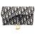 Dior Borsa a tracolla Christian Oblique Saddle con catena Multicolore