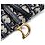 Dior Borsa a tracolla Christian Oblique Saddle con catena Multicolore - vista 8