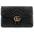 Gucci Clutch con patta trapuntata Nero - vista 2