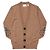 Burberry Cardigan Doneck Check Patch aus Merinowolle für Damen