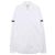 Thom Browne Camicia bianca con fascia RWB con maniche Bianco