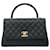 Chanel Coco Handle Black Medium Tote Bag Serie Schwarz