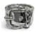Saint Laurent Bracciale charm monogramma argento e strass  - vista 2