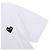 Comme Des Garcons T-Shirt mit schwarzem Herz-Patch Weiß - Ansicht 6