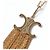 Céline Collana lunga Folk Fringe in ottone con finitura dorata - vista 4
