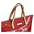 Louis Vuitton Borsa Tote Bellevue Rosso - vista 3