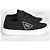 Prada Sneakers in gabardine nero - vista 3