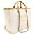 Chanel Borsa Tote Large Deauville e Borsa a Spalla Giallo - vista 2