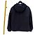 Prada Giacca con cappuccio con logo triangle in Re-Nylon Nero - vista 4