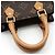 Louis Vuitton Bolsa transversal plana Monogram Petit Sac Marrom - vista 6