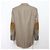 Céline Kaschmir-Flanelljacke mit Ellbogenpatches Maroon Glass Brun Damen Rot - Ansicht 4