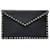 Valentino Clutch Envelope Rockstud Nero  - vista 1