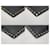 Valentino Clutch Envelope Rockstud Nero  - vista 7