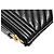 Chanel Clutch Boy Chevron in agnello New Medium Nero - vista 2