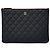Chanel Classic Caviar Clutch Bag New Medium