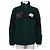 Off White Giacca in pile da uomo con shearling Verde