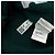 Off White Giacca in pile da uomo con shearling Verde - vista 10