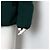 Off White Giacca in pile da uomo con shearling Verde - vista 3