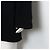 Balenciaga Felpa oversize in cotone nero con logo ricamato Paris - vista 3
