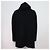 Balenciaga Felpa oversize in cotone nero con logo ricamato Paris - vista 4